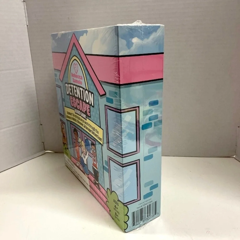 Rebecca Zamolo Detention Escape Board Game Kids Family Strategy RBA01004 NEW